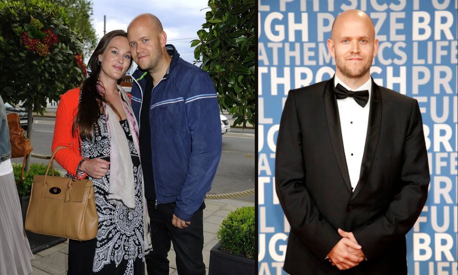 Daniel Ek and Sofia Levander