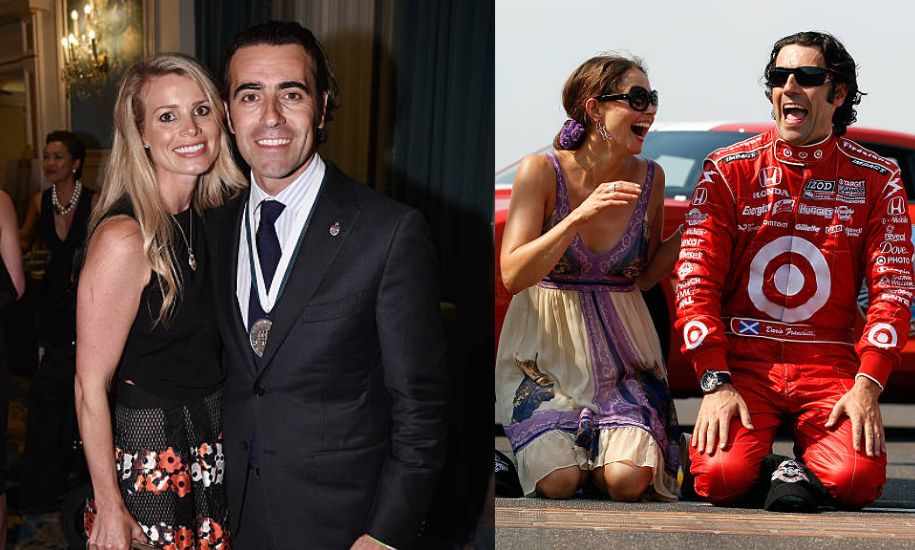Dario Franchitti and Eleanor Robb