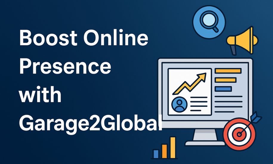 Boost Online Presence with Garage2Global