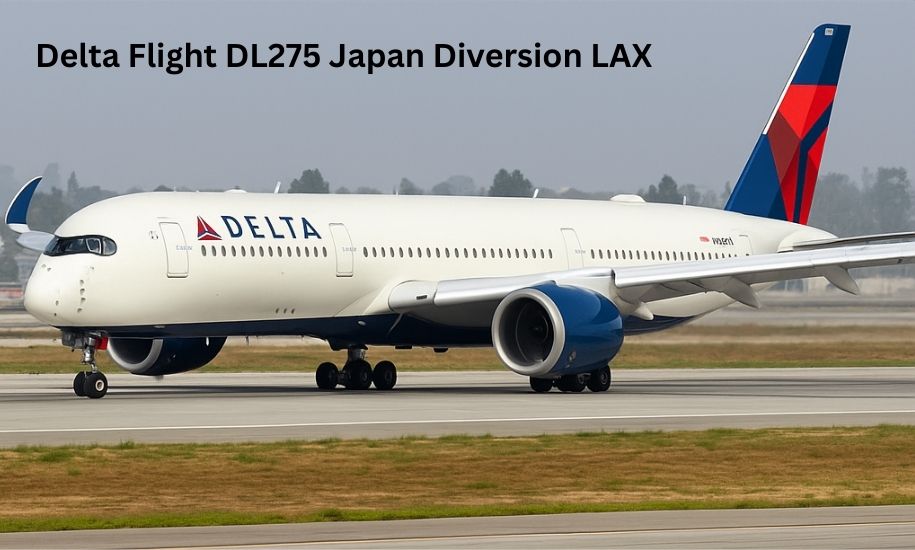 Delta Flight DL275 Japan Diversion LAX