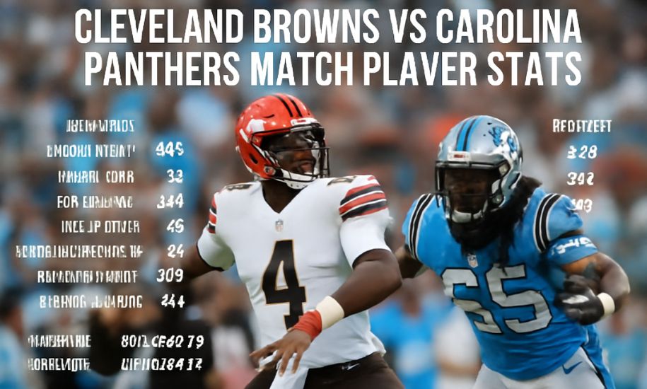Cleveland Browns vs Carolina Panthers Match Player Stats