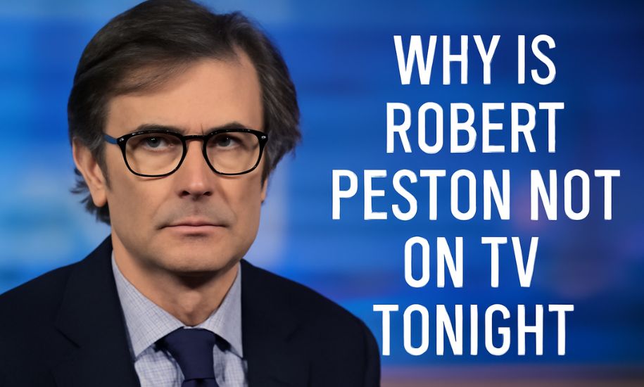 Why Is Robert Peston Not on TV Tonight